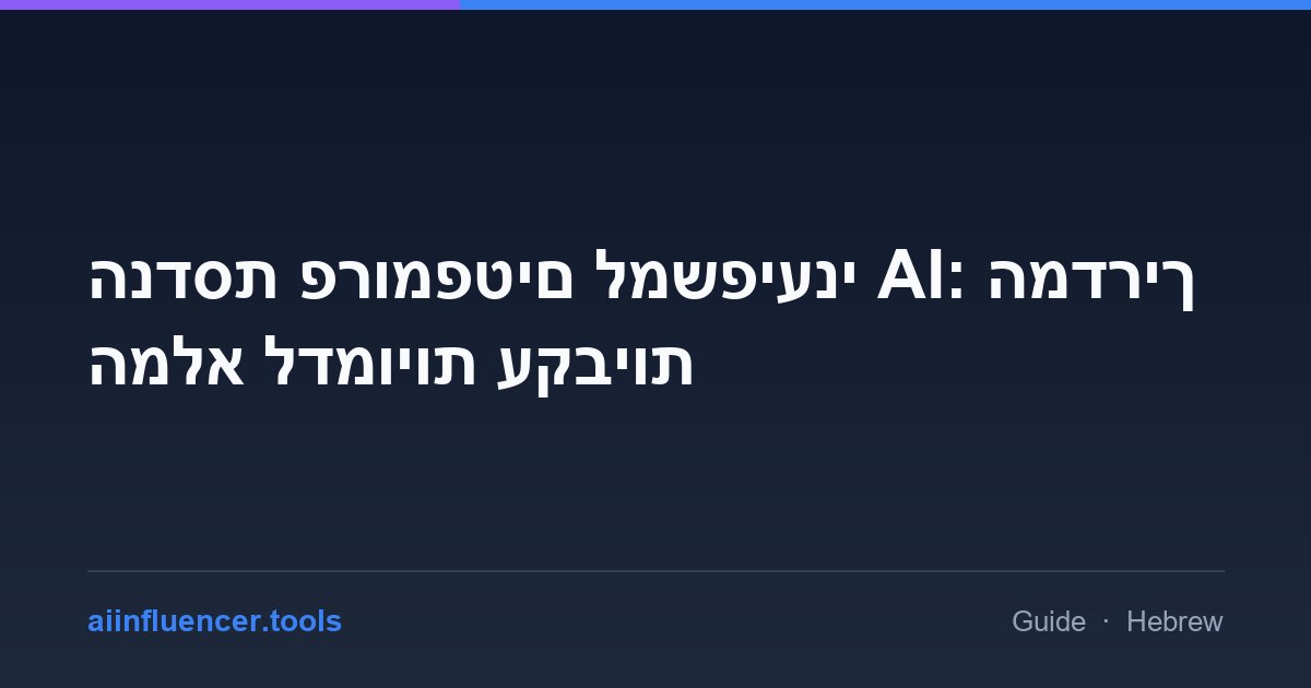 הנדסת פרומפטים למשפיעני AI: המדריך המלא לדמויות עקביות